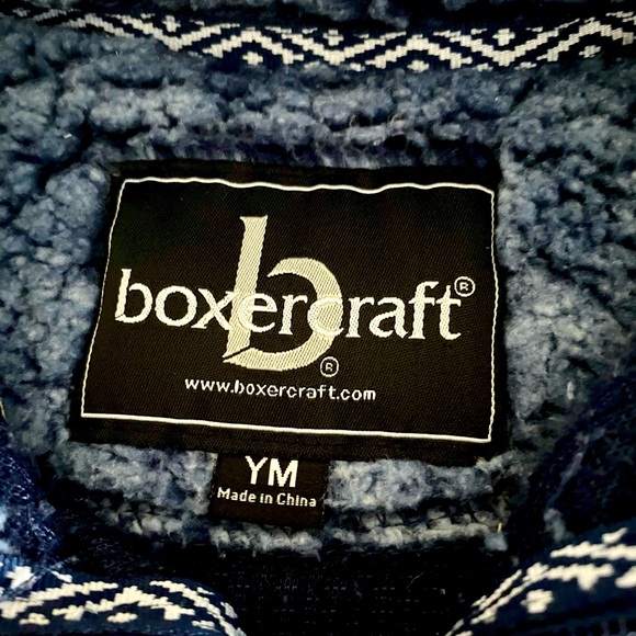 Penn State Kids Navy Sherpa Quarter Zip size Youth Medium - Picture 3 of 3